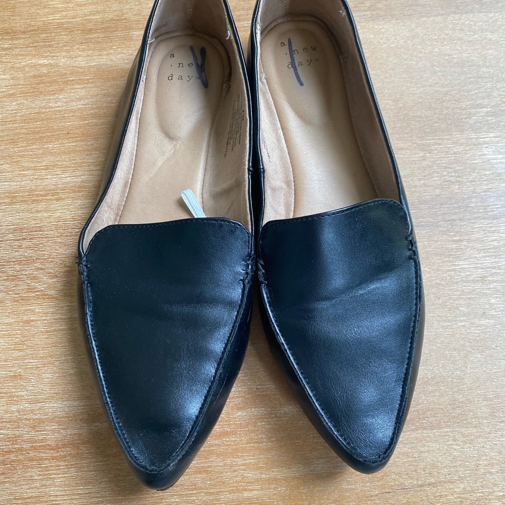 A new day target memory foam flats